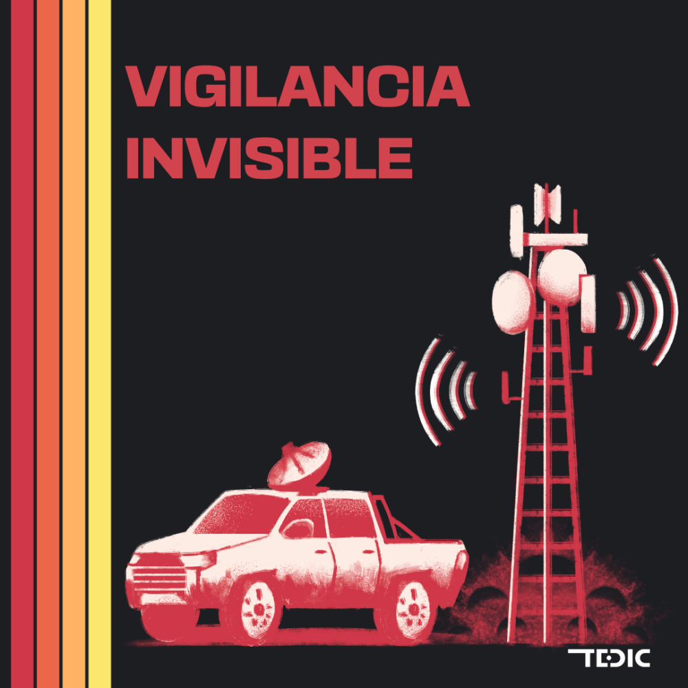 Gráfica con el titular "Vigilancia invisible".